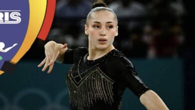 الجزائرية كايليا نمور تحرز أول ذهبية في تاريخ الجمباز العربي في الأولمبياد