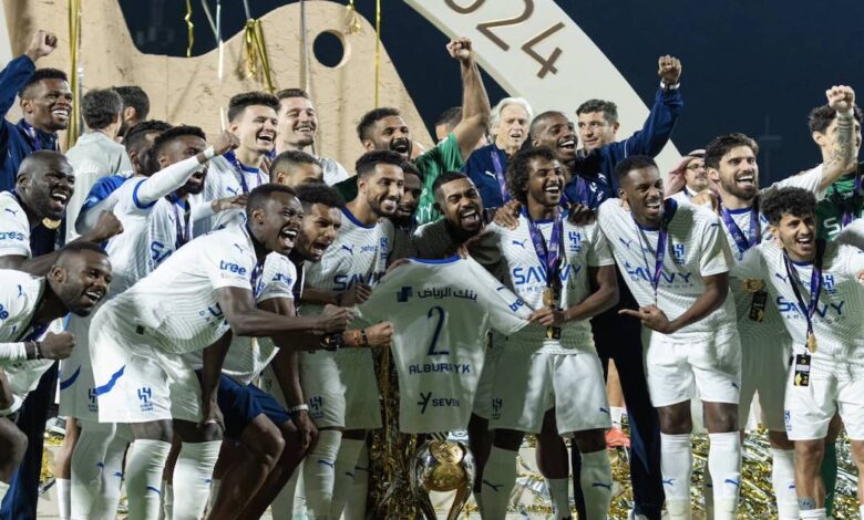 الهلال بطلاً لكأس السوبر السعودي للمرة الخامسة بفوز كاسح على النصر