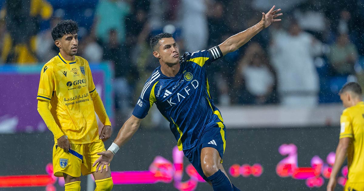 رونالدو يطير بالنصر إلى نهائي كأس الدرعية للسوبر السعودي 2024