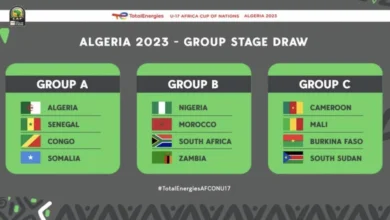 دور مجموعات كأس أمم إفريقيا للناشئين تحت 17 سنة في الجزائر 2023
