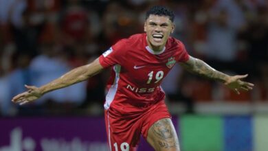 الحسين إربد الأردني يسقط بجدارة في معقل أهلي دبي بدوري أبطال آسيا 2