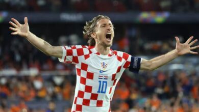 مودريتش: لا شرف أكبر من تمثيل بلدي على أرض الملعب