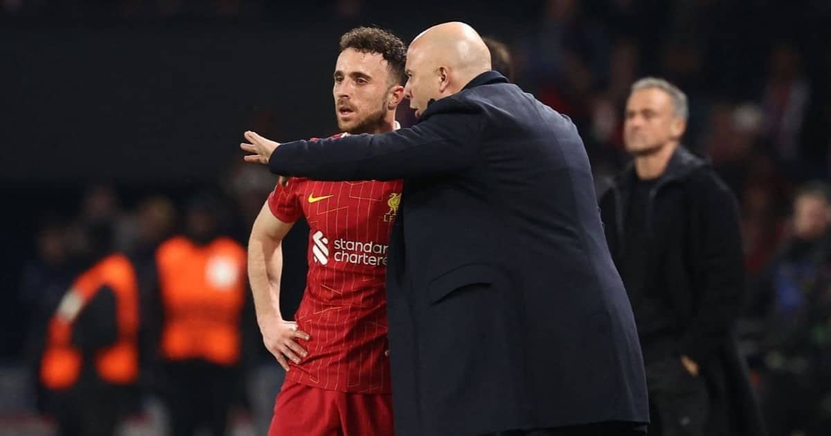 آرني سلوت يودع جوتا بكلمات مؤثرة: سنبقيه معنا دائمًا